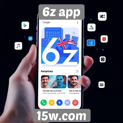 Exploração das funcionalidades do 6z app